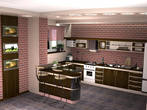 Дизайн кухни п 44 